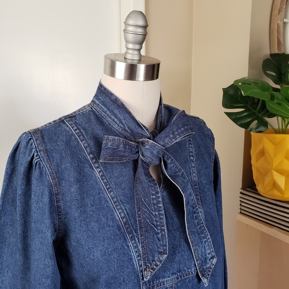 Steve Madden Denim Shirt Size Small NEW! - Picture 9 of 12